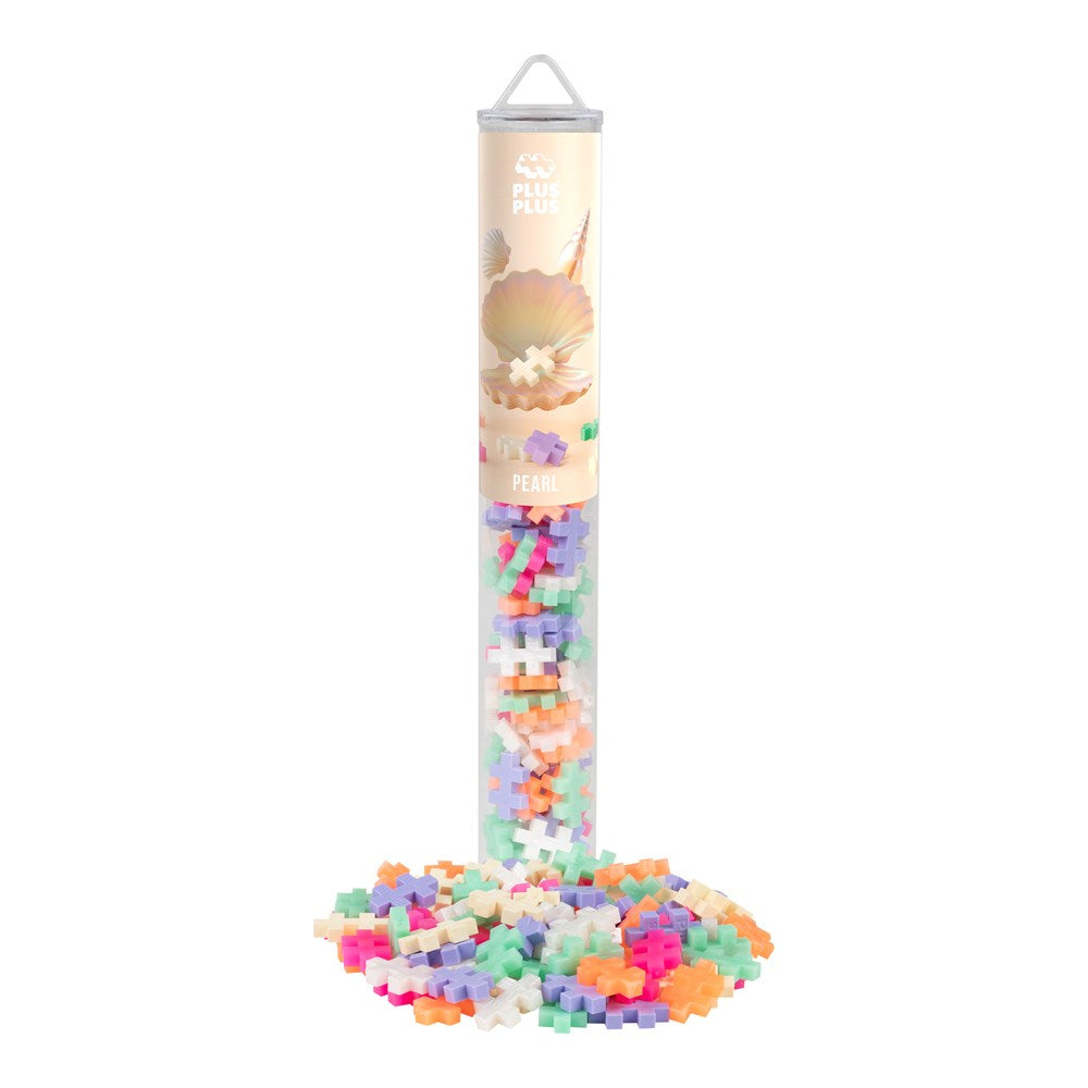 Plus-Plus: Tube Pearl Mix 100pc