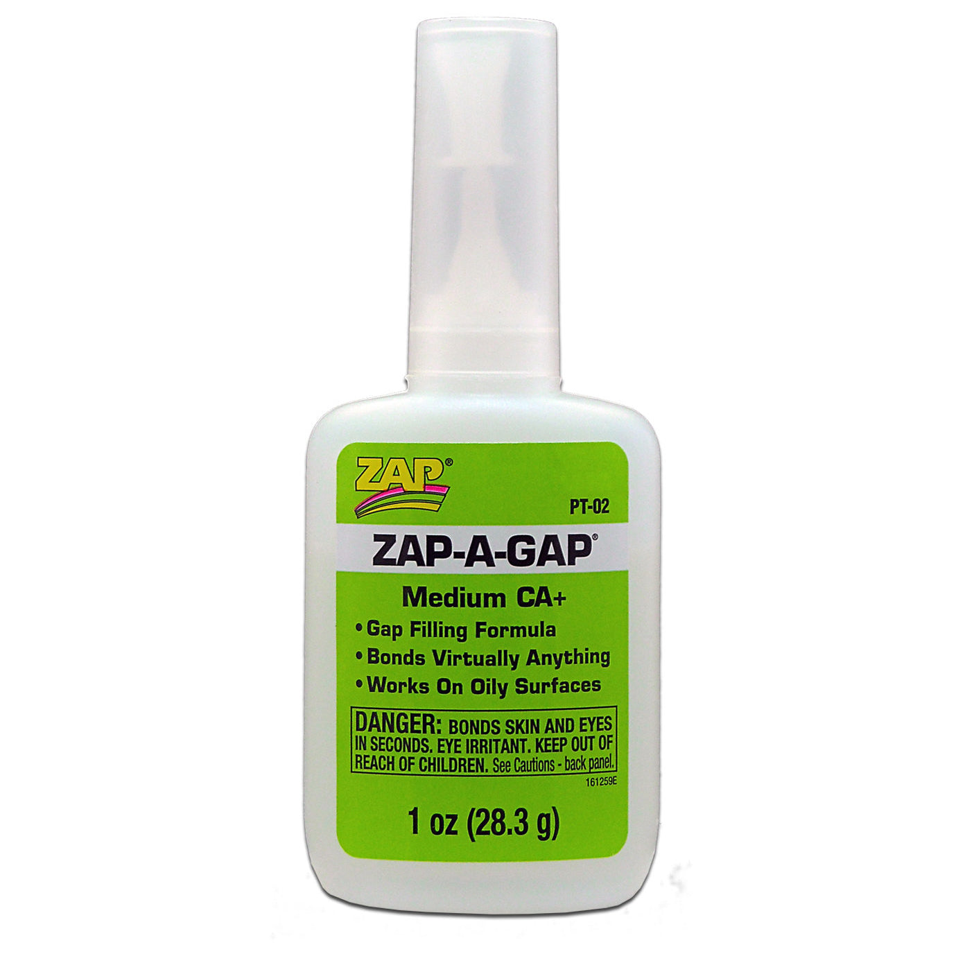 Zap-A-Gap: CA Glue Medium Green 1oz