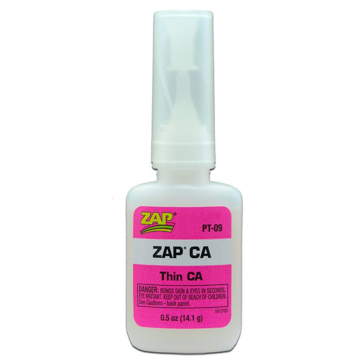 Zap-A-Gap: CA Glue Thin Pink 0.5oz