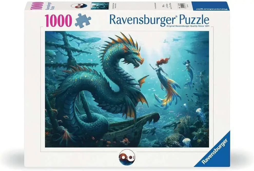 Ravensburger: 1000pc Dragon Mermaid and Turtles