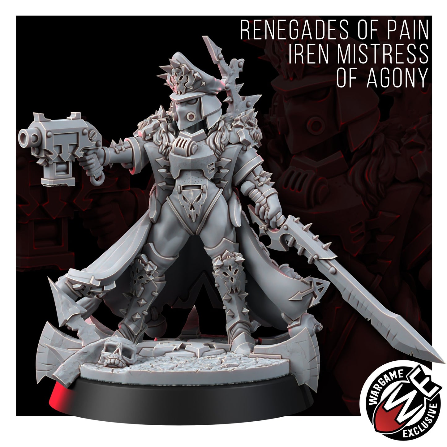 Wargame Exclusive: Chaos Renegades of Pain Iren Mistress of Agony