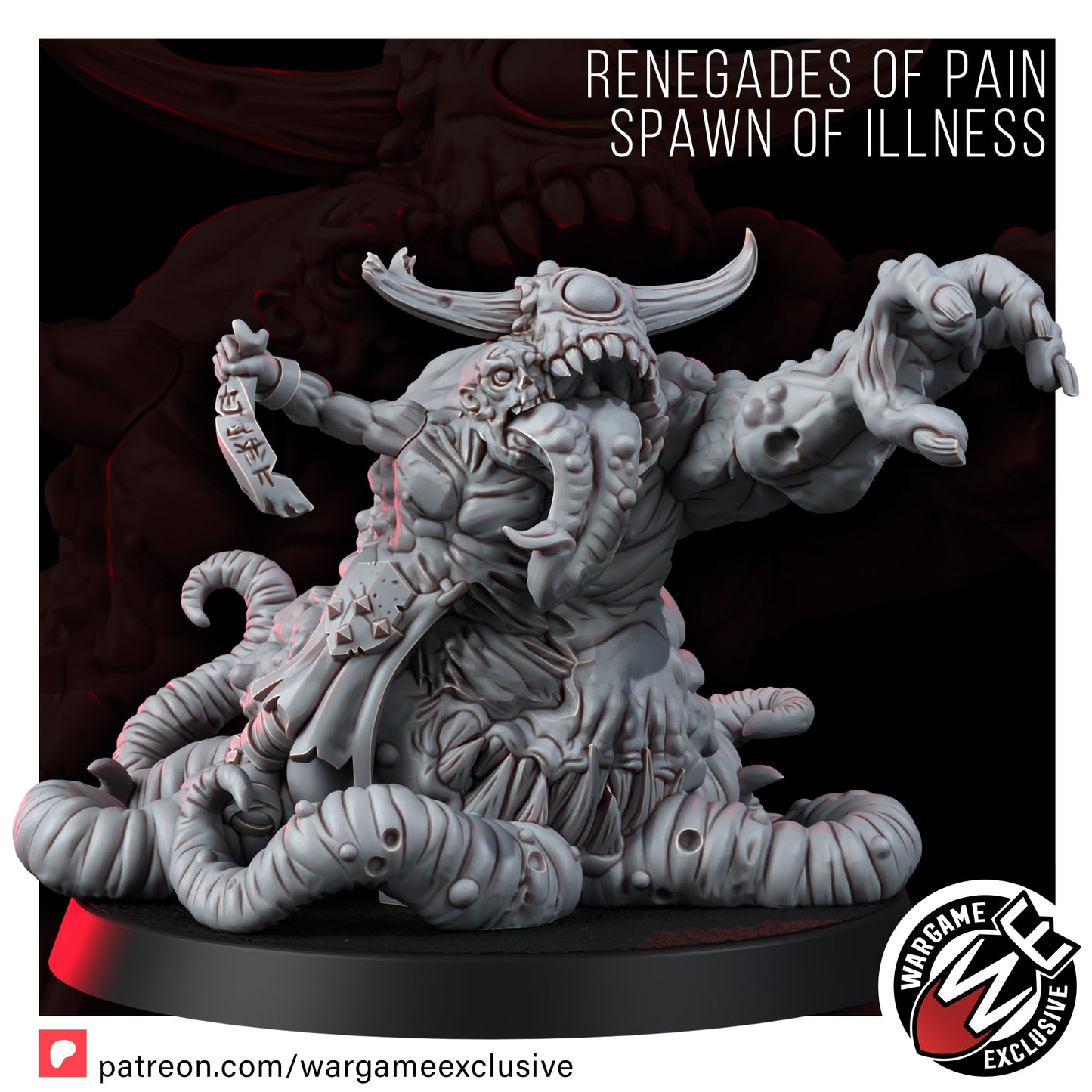 Wargame Exclusive: Chaos Renegades of Pain Spawn of Illness