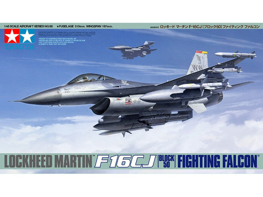 Tamiya: 1/48 Lockheed Martin F-16CJ Block 50 Fighting Falcon 61098