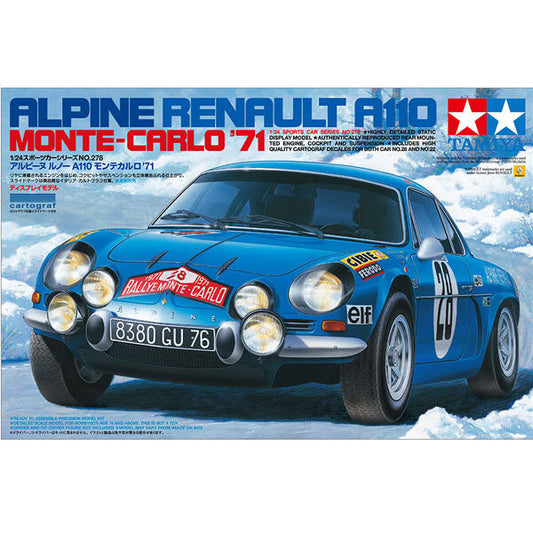 Tamiya: 1/24 Renault A110 Alpine Monte-Carlo 1971 24278