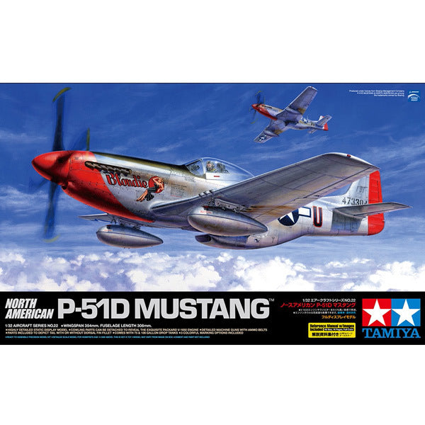 Tamiya: 1/32 North American P-51D Mustang 60322