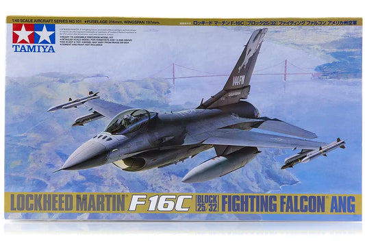 Tamiya: 1/48 Lockheed Martin F-16C Block 25/32 Fighting Falcon ANG 61101