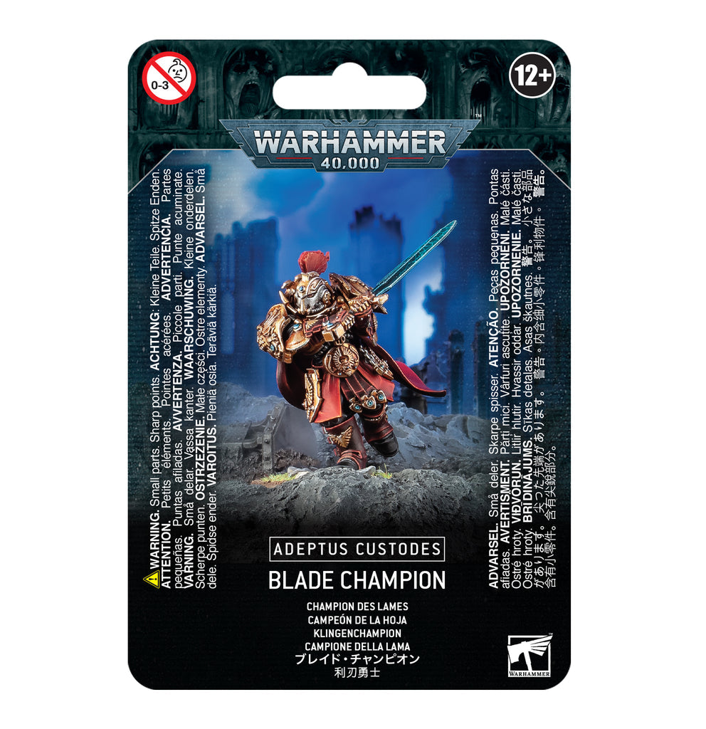 Warhammer 40k: Adeptus Custodes Blade Champion