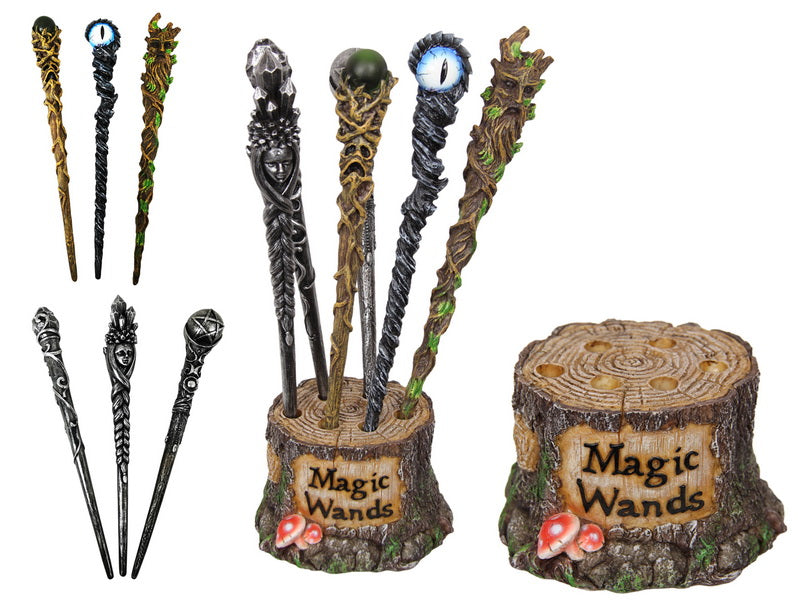 Sorcerer Wand 24cm (Assorted - One Randomly Selected)