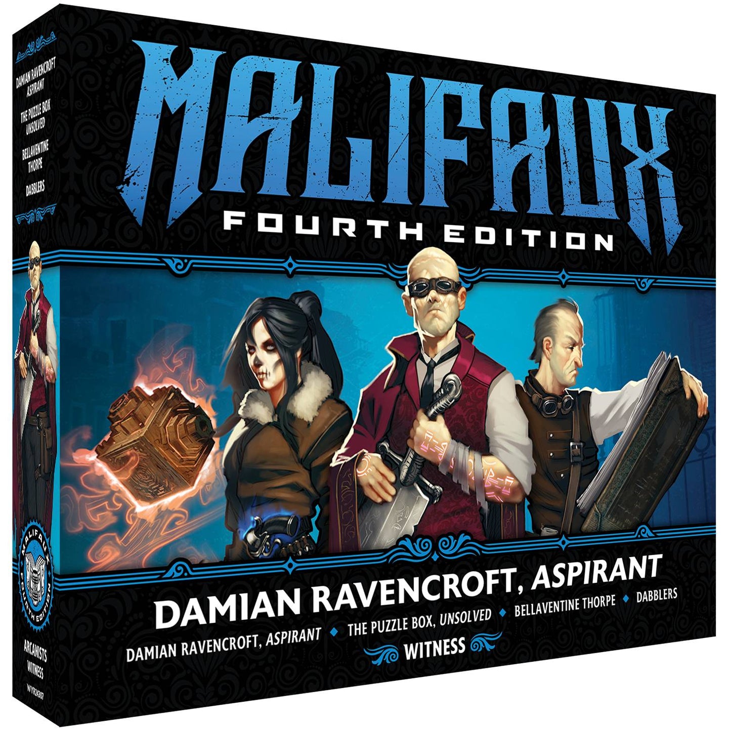 Malifaux: 4E Arcanists Damian Ravencroft, Aspirant