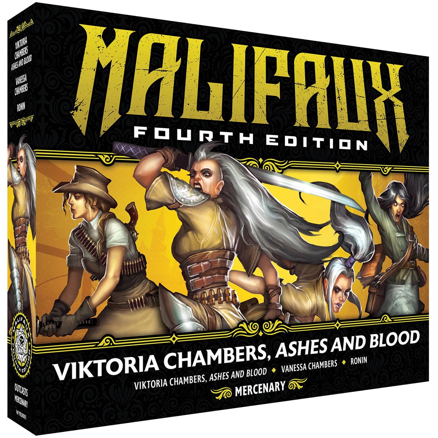Malifaux: 4E Outcasts Viktoria Chambers, Ashes and Blood