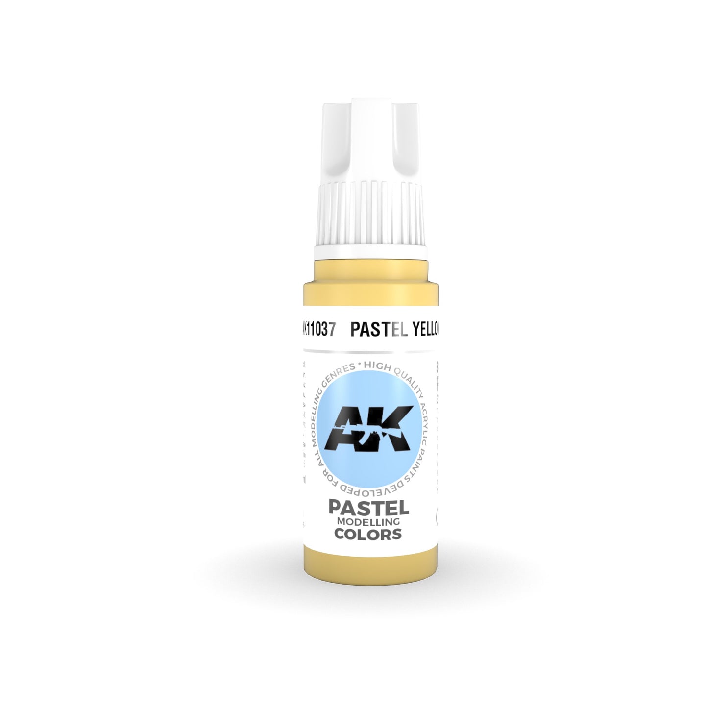 AK Interactive: 3 Gen Acrylics Pastel Yellow 17ml