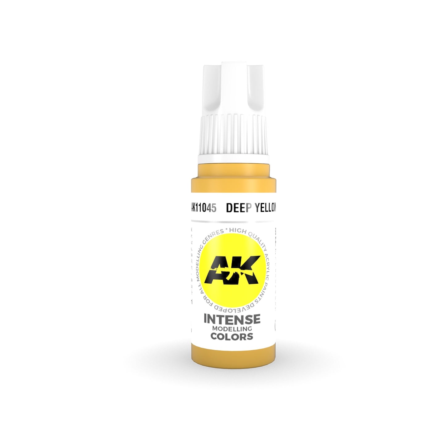 AK Interactive: 3 Gen Acrylics Deep Yellow 17ml
