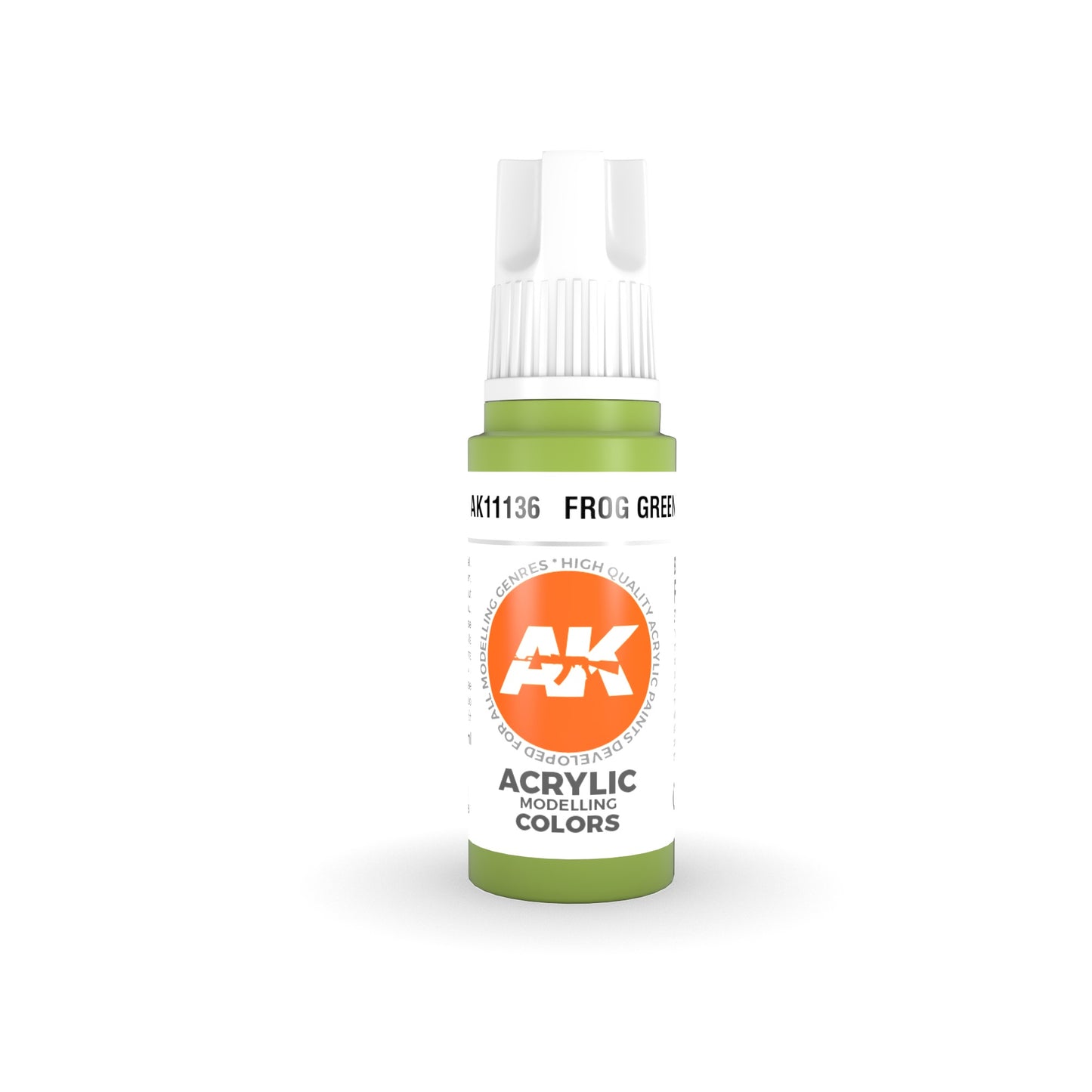 AK Interactive: 3 Gen Acrylics Frog Green 17ml