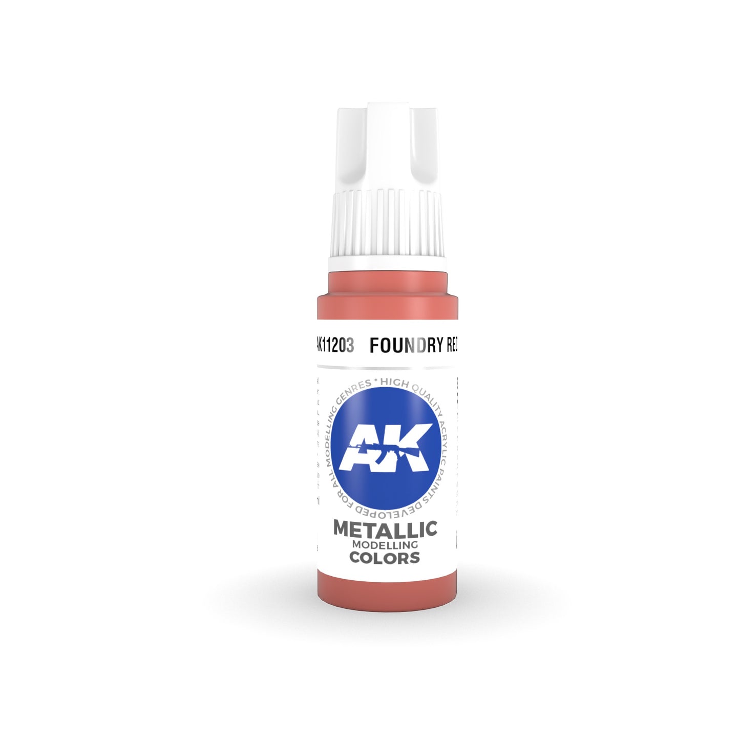 AK Interactive: 3 Gen Acrylics Foundry Red 17ml