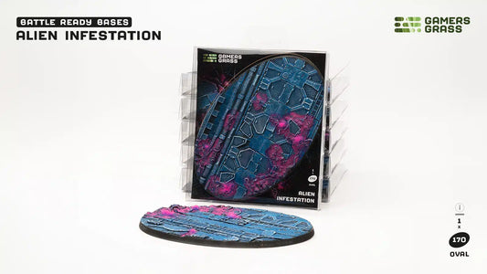 Gamers Grass: Bases Alien Infestation Oval 170mm (x1)