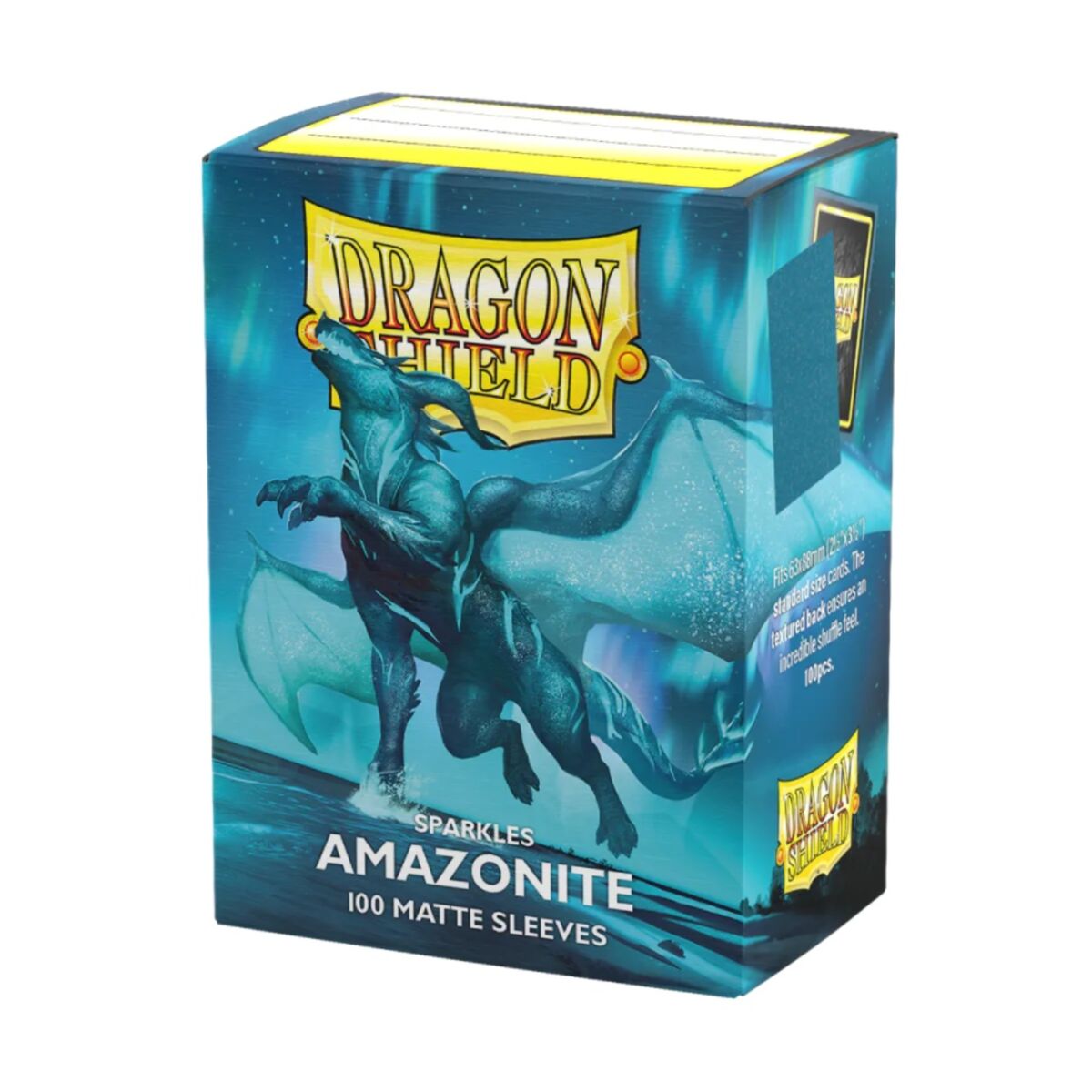 Dragon Shield: Sleeves Matte Sparkles Amazonite