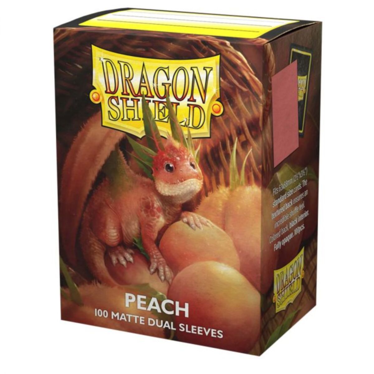 Dragon Shield: Sleeves Matte Dual Peach