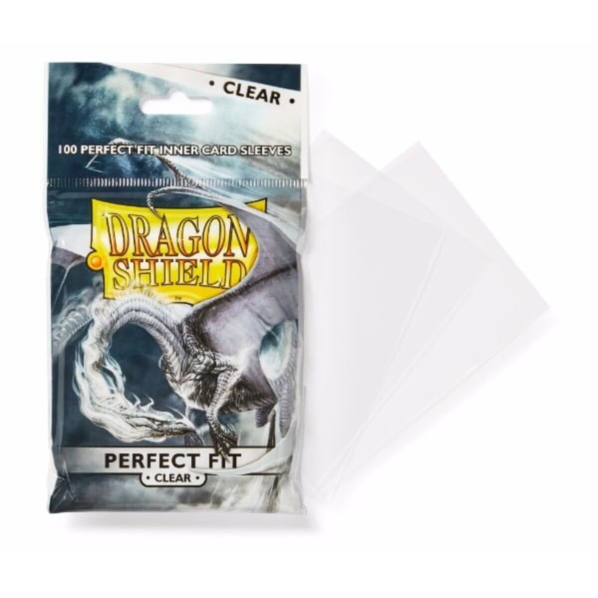 Dragon Shield: Perfect Fit Inner Sleeves Clear