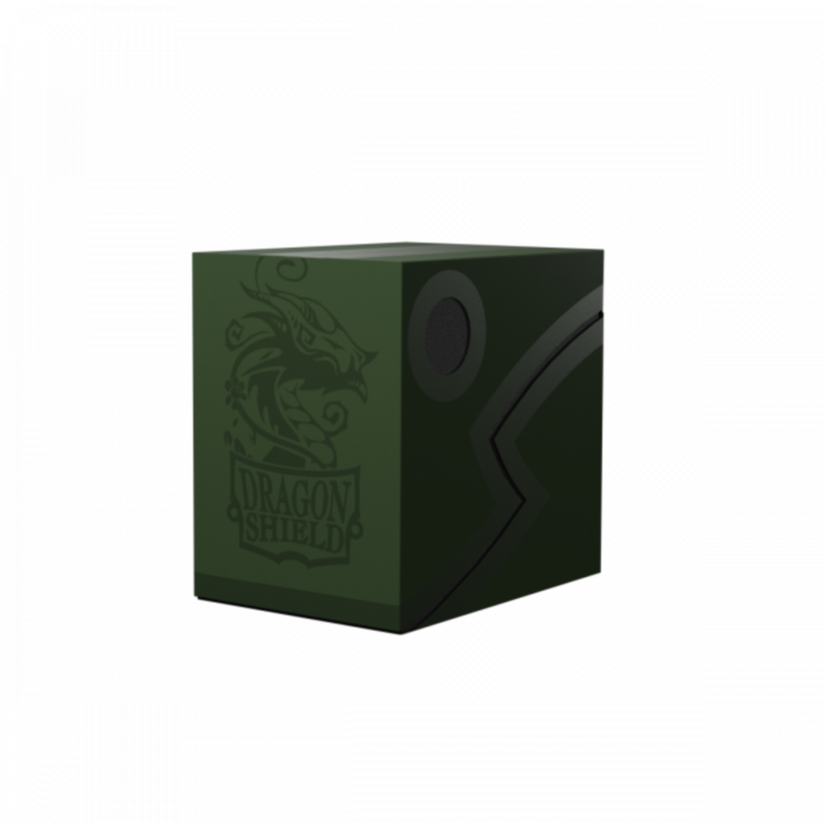 Dragon Shield: Deck Box Double Shell Forest Green/Black