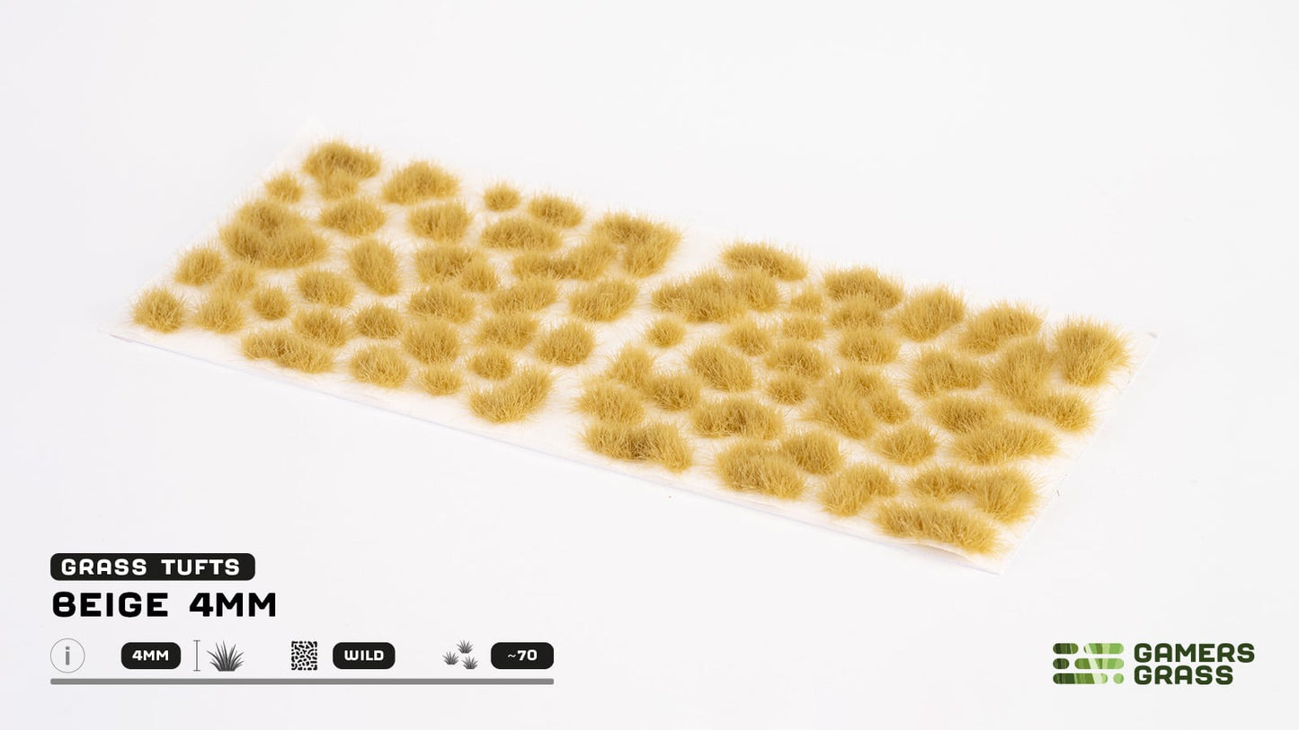 Gamers Grass: Tufts Beige 4mm Wild