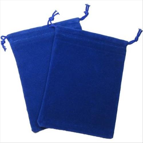 Chessex: Dice Bag Suedecloth (S) Royal Blue 4" x 5 1/2