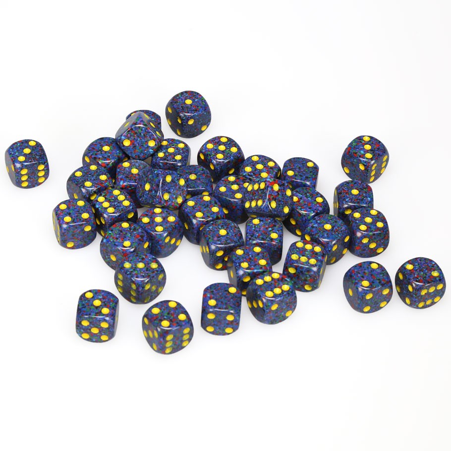 Chessex: Speckled 12mm D6 Twilight (x36)