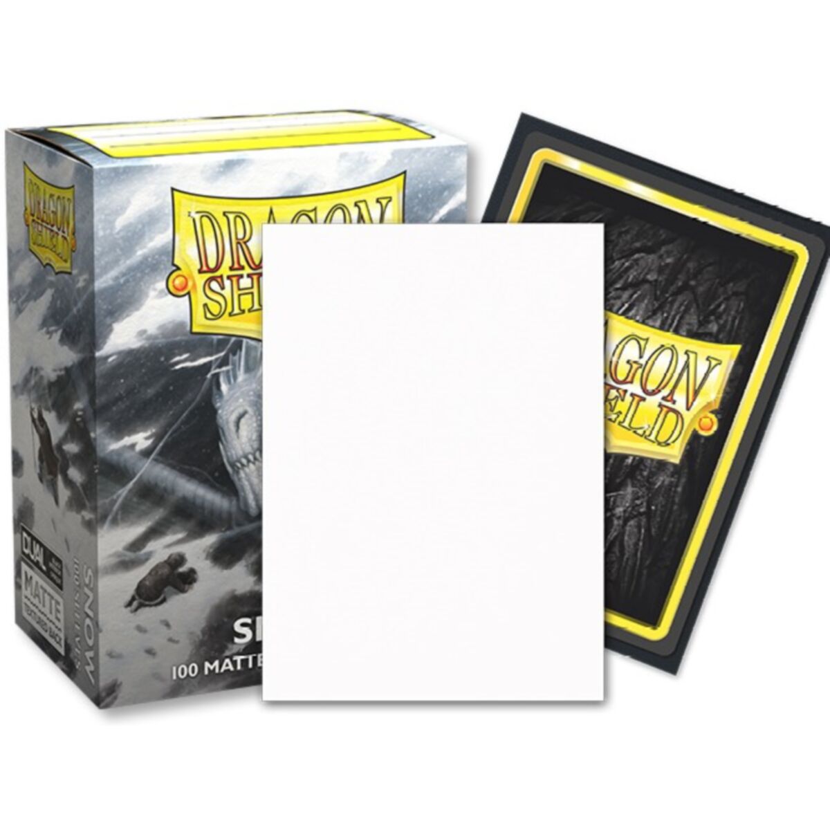 Dragon Shield: Sleeves Matte Dual Snow