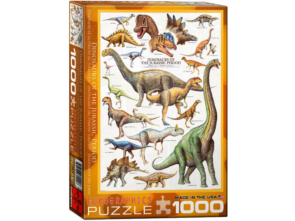 Eurographics: 1000pc Dinosaurs of the Jurassic Period