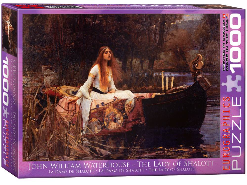 Eurographics: 1000pc The Lady of Shalott