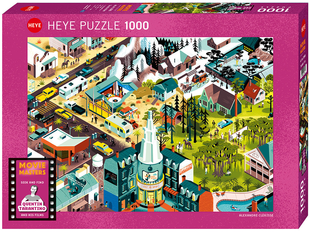 Heye: 1000pc Movie Masters Quentin Tarantino