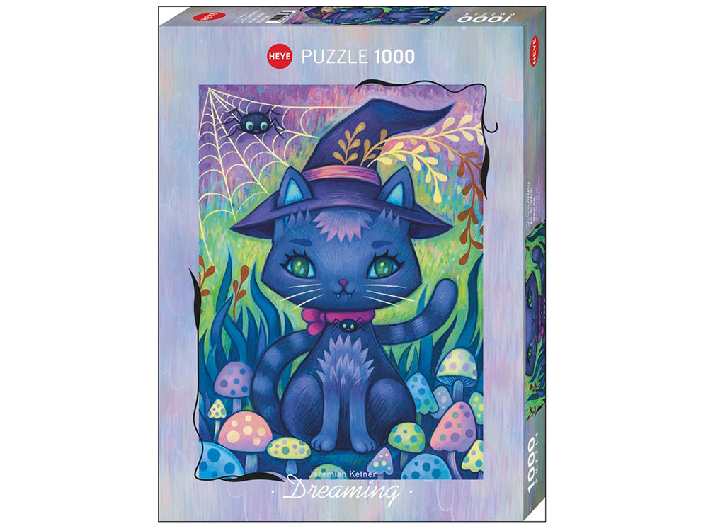 Heye: 1000pc Dreaming Witch Cat