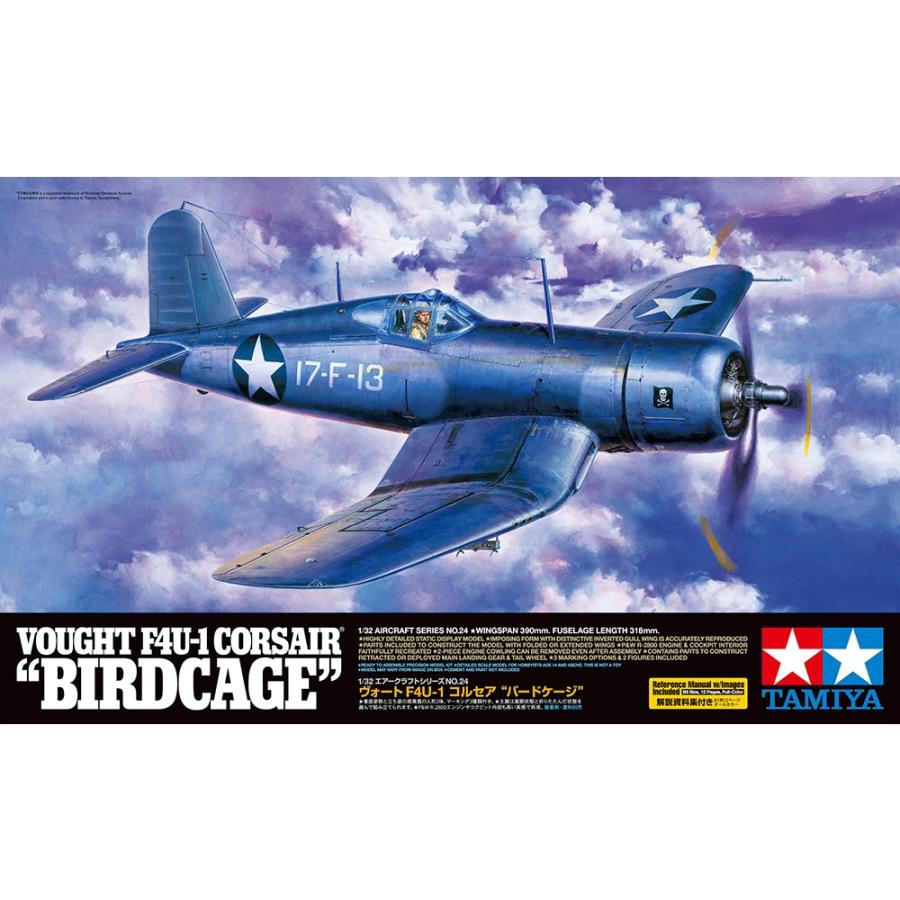 Tamiya: 1/32 Vought F4U-1 Corsair Birdcage 60324
