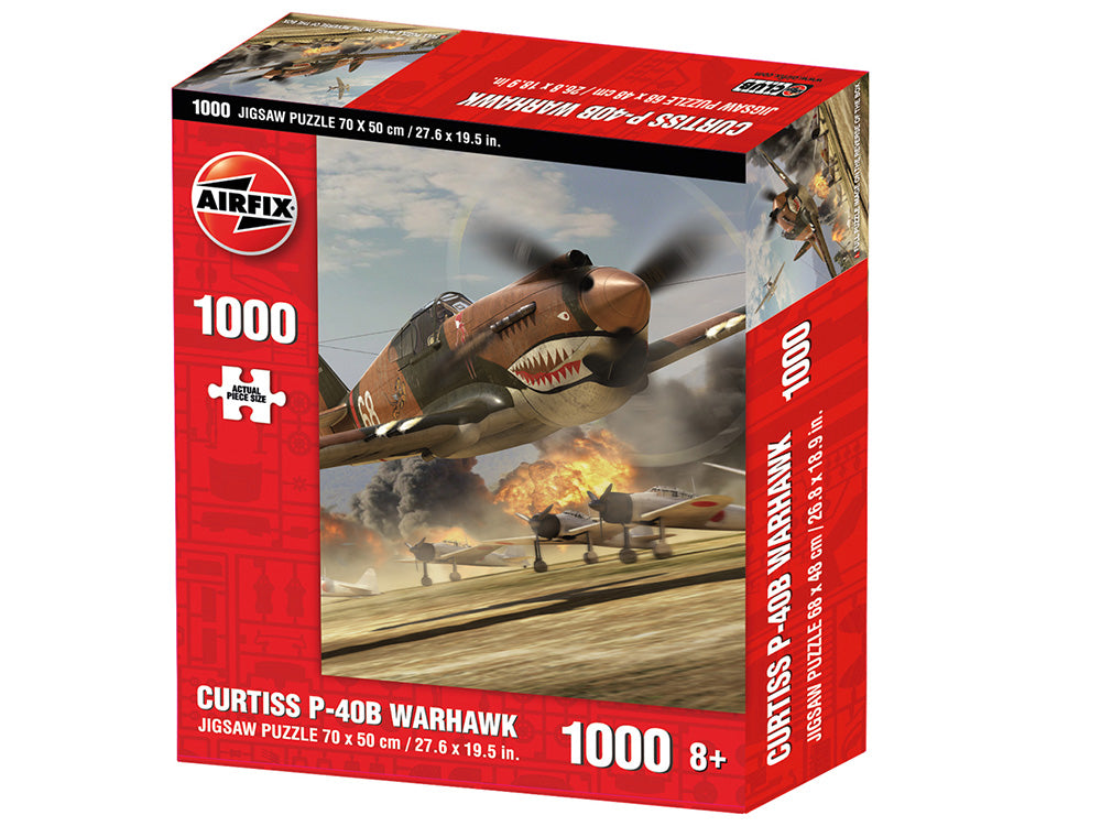 Airfix: 1000pc Curtiss P-40B Warhawk