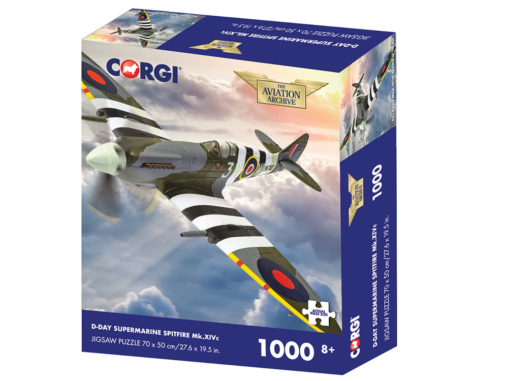 Corgi: 1000pc D-Day Supermarine Spitfire Mk.XIVc