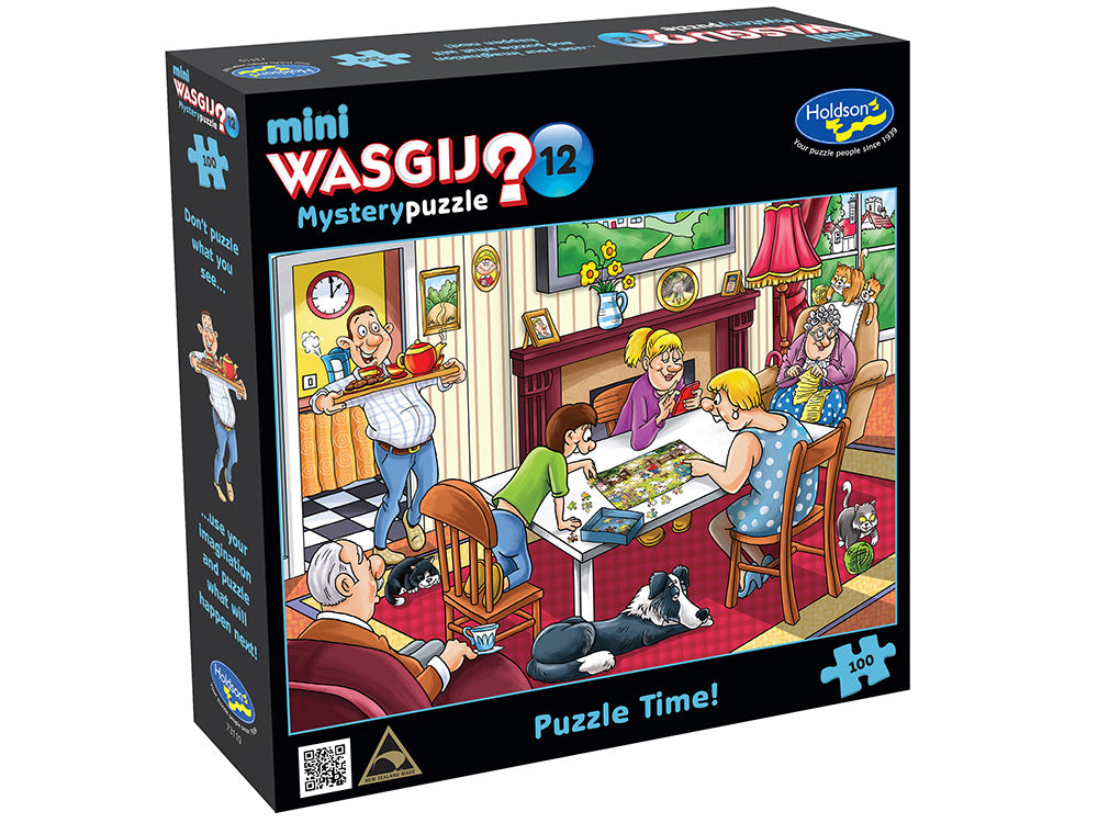Wasgij: 100pc Mini Mystery #12 Puzzle Time!
