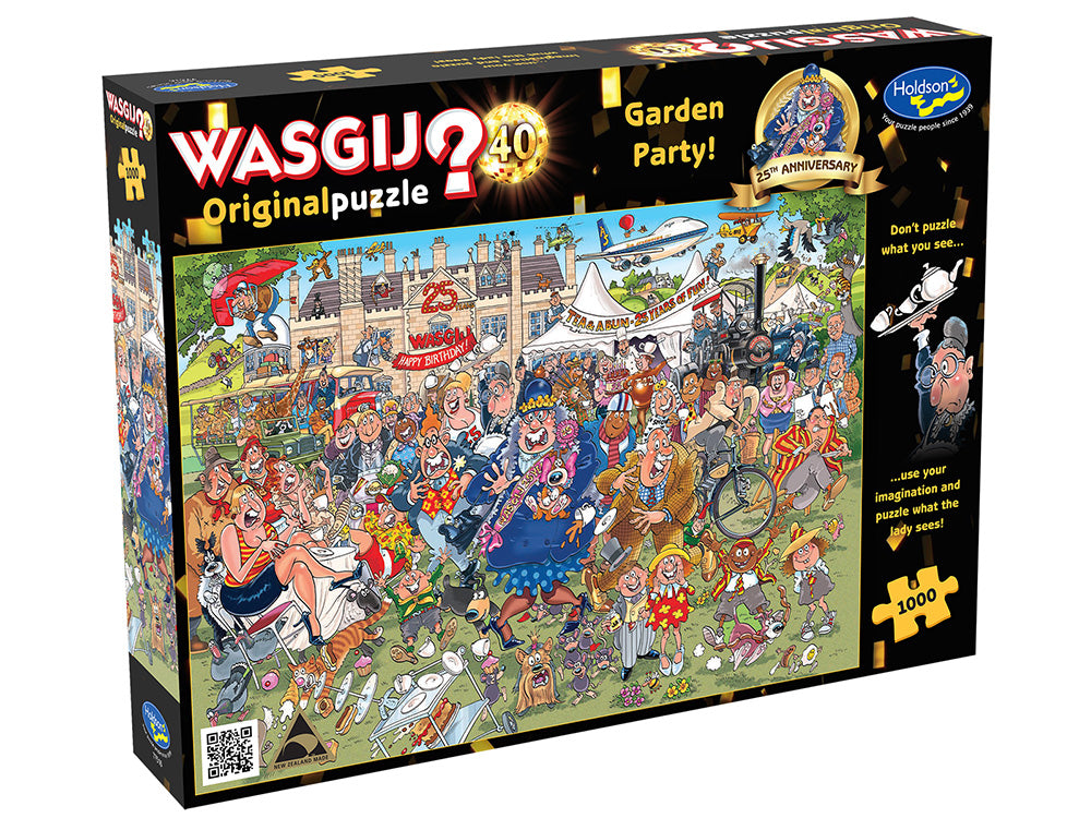 Wasgij: 1000pc Original #40 Garden Party!