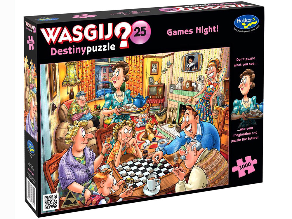 Wasgij: 1000pc Destiny #25 Games Night!