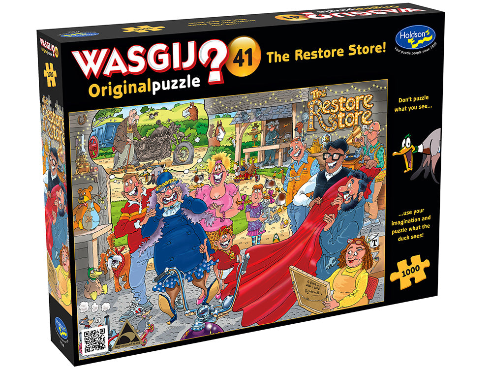 Wasgij: 1000pc Original #41 The Restore Store!