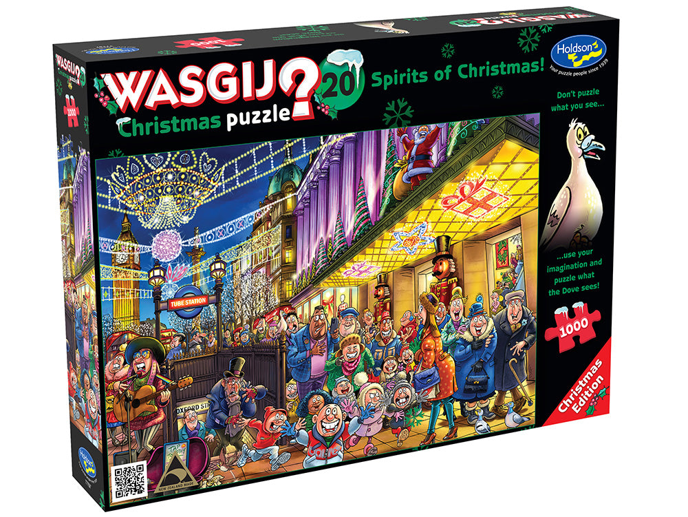 Wasgij: 1000pc Christmas #20 Spirits of Christmas!