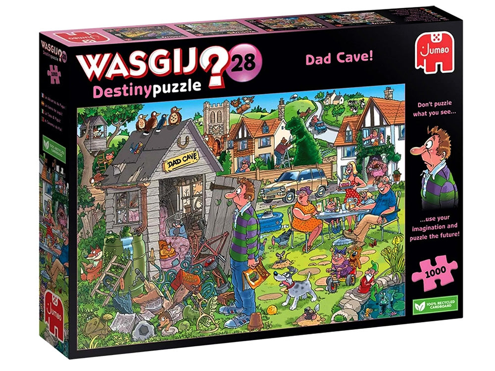Wasgij: 1000pc Destiny #28 Dad Cave!
