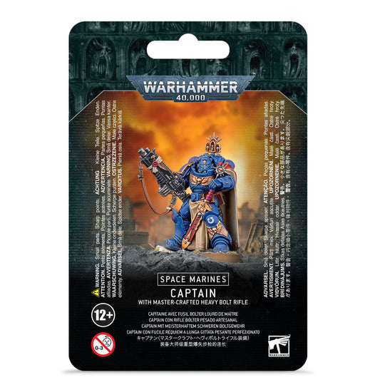 Warhammer 40k: Space Marine Captain With Master-Crafted Bolt Rifle