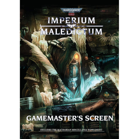 Warhammer 40k: Imperium Maledictum Game Masters Screen
