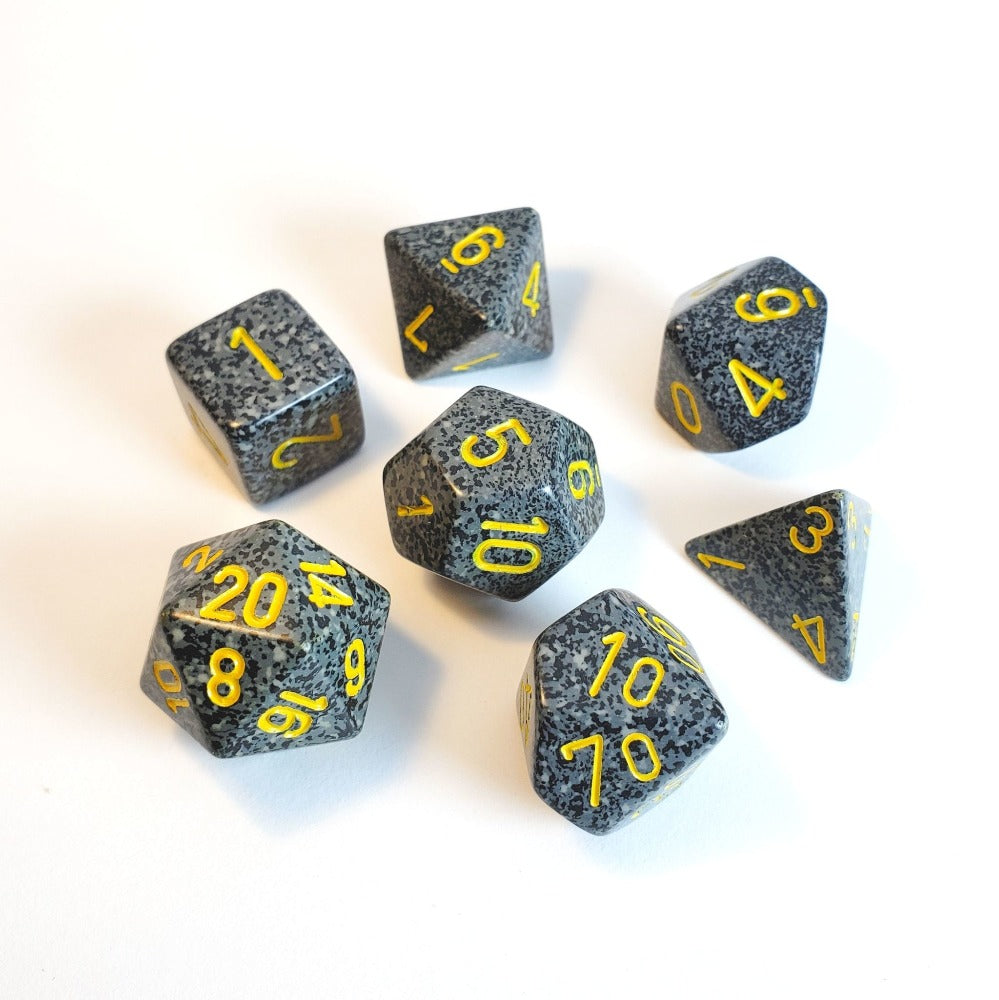 Chessex: Speckled Polyhedral Urban Camo 7-Die Set