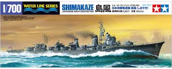 Tamiya: 1/700 Japanese Navy Destroyer Shimakaze 31460