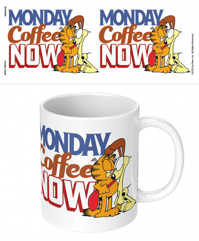 Coffee Mug: Garfield Monday Coffee Now