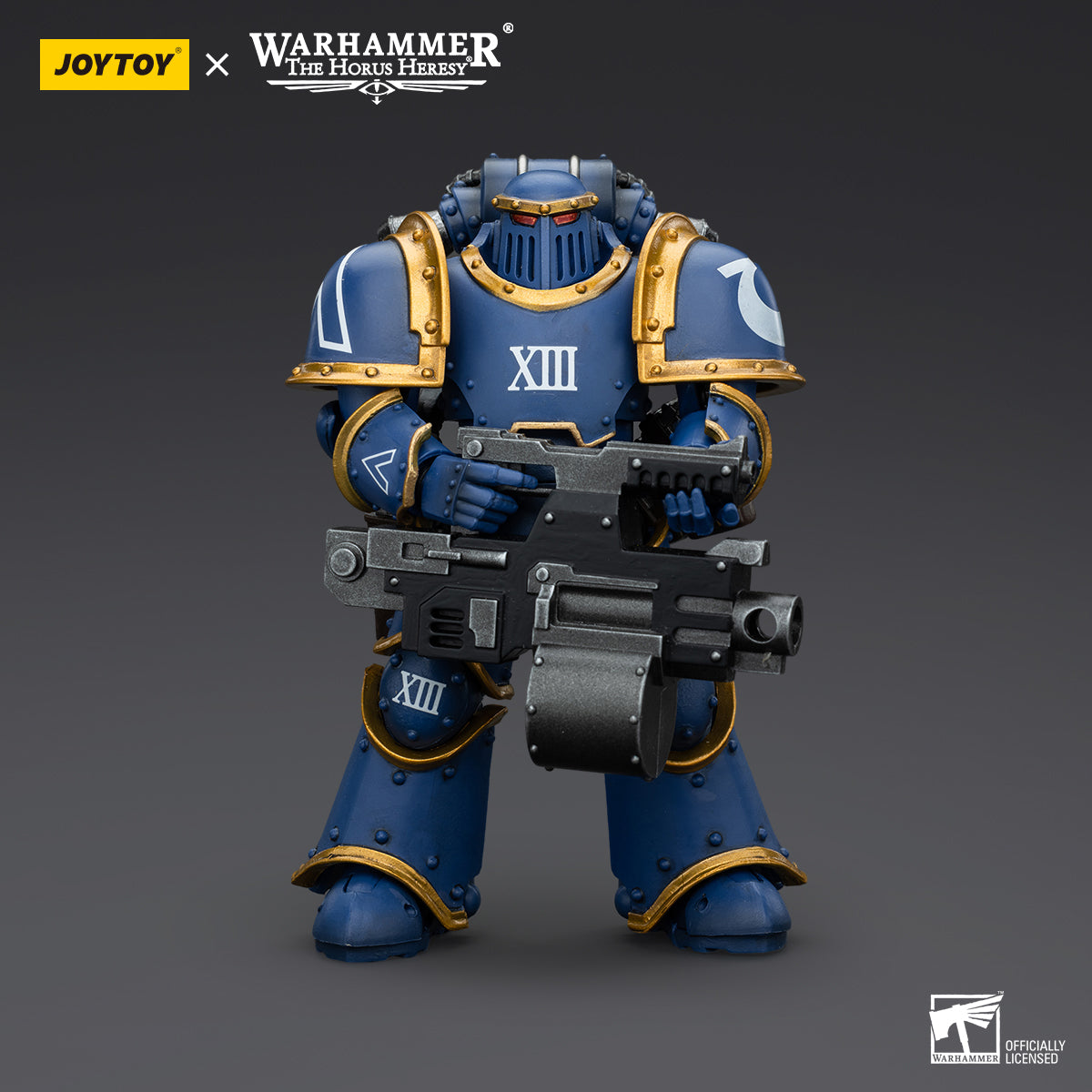 JoyToy: Horus Heresy Ultramarines Legion MKIII Tactical Support Squad Legionary with Bolter
