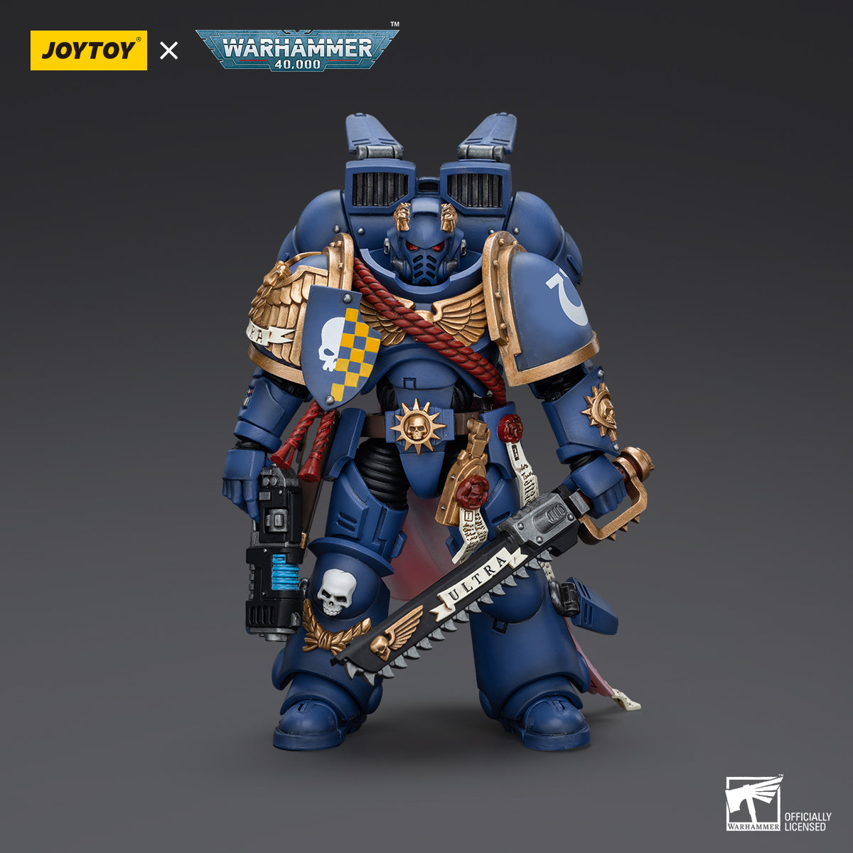 JoyToy: Warhammer 40k Ultramarines Captain with Jump Pack