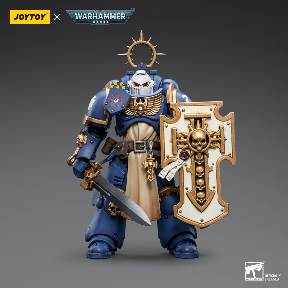 JoyToy: Warhammer 40k Ultramarines Bladeguard Veteran 03