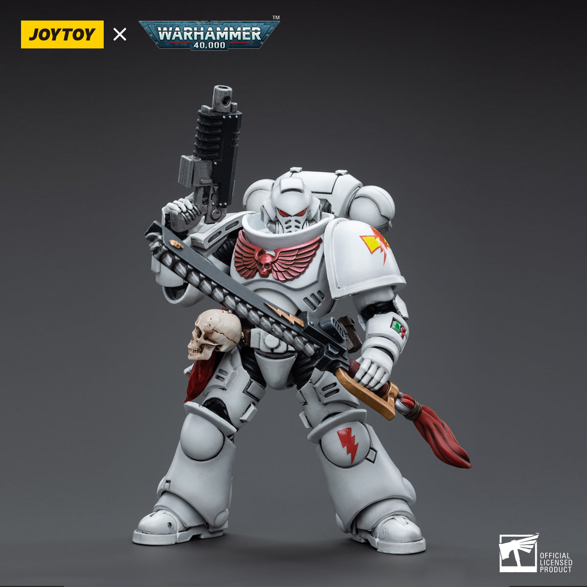 JoyToy: Warhammer 40k White Scars Assault Intercessor Brother Batjargal