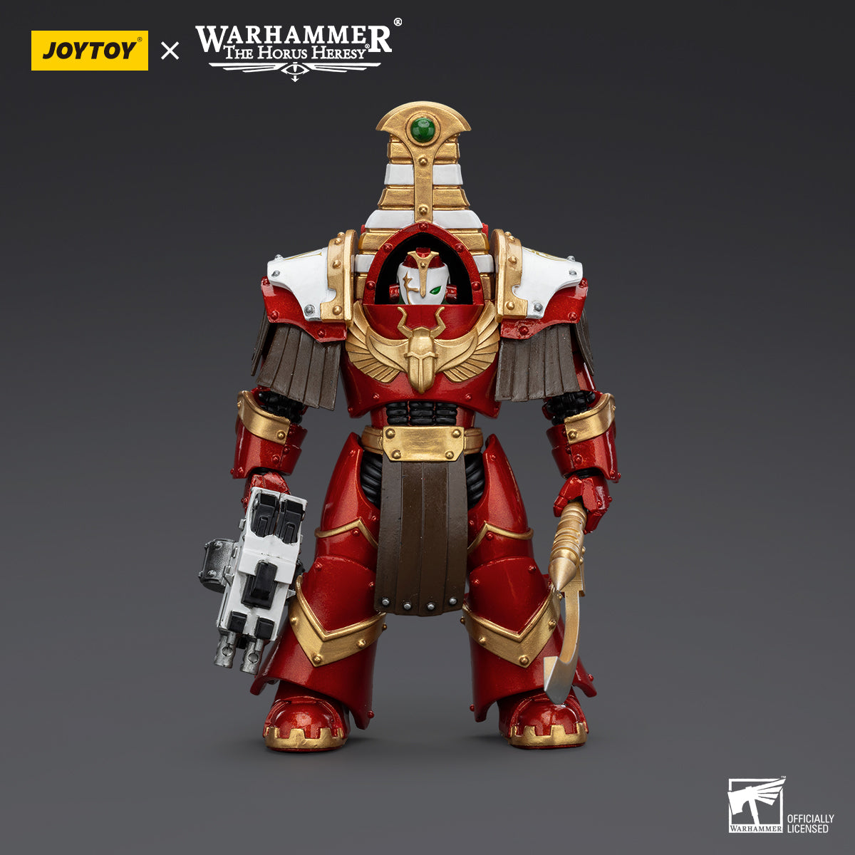JoyToy: Horus Heresy Thousand Sons Sekhmet with Combi-Bolter and Achea Force Weapon